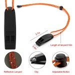 Loud Floating Emergency Whistle with Lanyard