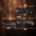 AOSILEY Folding Knife Multi-Tool for Survival