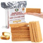 Vanilla Poundcake Emergency Food Ration Bars - 3600 Cal