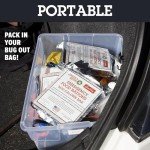 Vanilla Poundcake Emergency Food Ration Bars - 3600 Cal