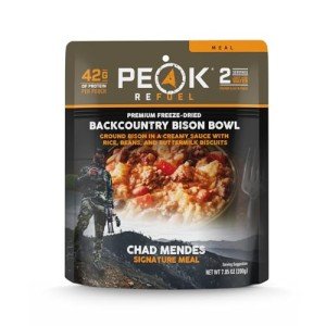 Chad Mendes Bison Bowl | Premium Freeze-Dried Meal