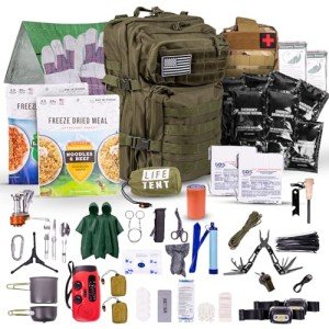 72-Hour Emergency Survival Kit with Bug Out Bag