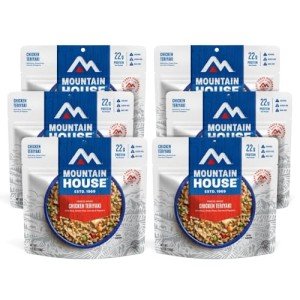 Chicken Teriyaki with Rice Freeze-Dried Meals - 6-Pack