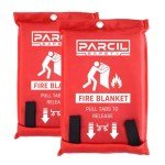 Emergency Fire Blanket Kit - 2 Pack