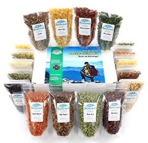 Emergency Backpacking Kit: 18 Lightweight Meals
