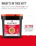 ReadyWise Grab & Go Emergency Food Bucket