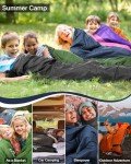 Sportneer 3-Season Sleeping Bag for All Ages