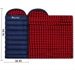 Cotton Flannel Sleeping Bag for Cold Weather