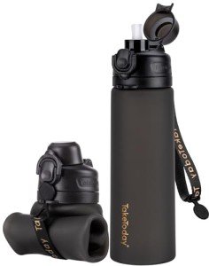 Collapsible 20oz Water Bottle - Leak Proof, BPA-Free