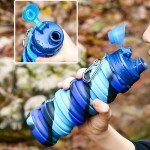 Portable Collapsible Water Bottles for Hiking