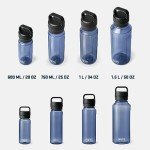 YETI Yonder Chug Bottle, 1L, Graphite