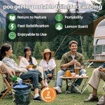 RainFlow Eco Toilet Gel Bags - 28 Packs