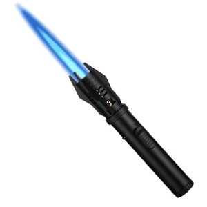 Windproof Butane Torch Lighter for Outdoor Use