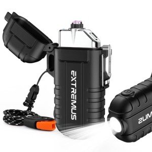 Extremus Blaze 360 Rechargeable Windproof Dual Arc Lighter