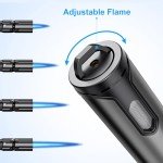TOPKAY Flexible Neck Butane Torch Lighter