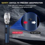 Windproof Butane Torch Lighter for Outdoor Use