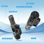 TOPKAY 2 Pack Windproof Jet Flame Lighters