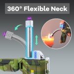 Rechargeable Waterproof Flexible Neck Electric Lighters (2-Pack)