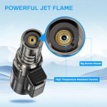 TOPKAY 2 Pack Windproof Jet Flame Lighters