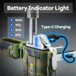 Rechargeable Waterproof Flexible Neck Electric Lighters (2-Pack)