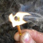 Weatherproof Fire Starter Matches and Waterproof Case