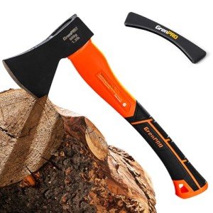 GRENPRO 15" Hatchet Axe for Wood Splitting