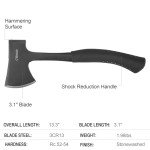 Hitdudu Camping Hatchet - Heavy-Duty Splitting Axe