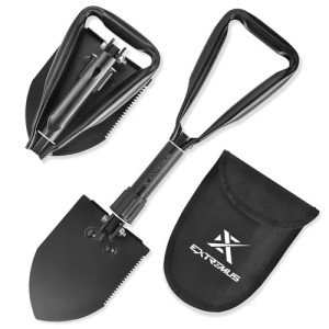 Collapsible Military-Grade Emergency Camping Shovel