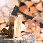 Hitdudu Camping Hatchet - Heavy-Duty Splitting Axe
