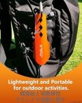 Ultralight Aluminum Backpacking Trowel Multitool - Orange