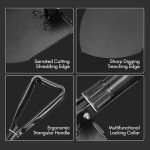 Collapsible Military-Grade Emergency Camping Shovel