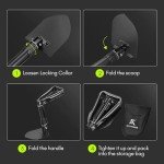 Collapsible Military-Grade Emergency Camping Shovel