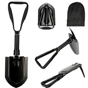 Portable 23-Inch Military Folding Survival Shovel
