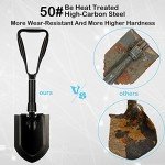 Portable 23-Inch Military Folding Survival Shovel