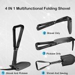 Portable 23-Inch Military Folding Survival Shovel