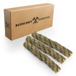 Jumbo Tinder Fire Starter Rope - 3 Pack