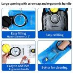 KUREIDA 2L BPA Free Hydration Bladder for Outdoors