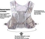 Hydration Backpack for Outdoor Activities - Gray