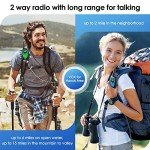 Long Range Walkie Talkies 4-Pack with USB-C Charging