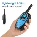 Long Range Walkie Talkies 4-Pack with USB-C Charging
