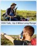 Rechargeable Walkie Talkies with NOAA Alerts - 6 Pack
