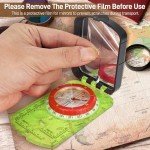 Sportneer Hiking Survival Compass with Mirror