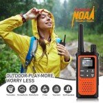 4 Pack Long Range Rechargeable Walkie Talkies