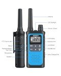 Rechargeable Walkie Talkies with NOAA Alerts - 6 Pack