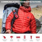 Rechargeable Walkie Talkies with SOS and Weather Alert
