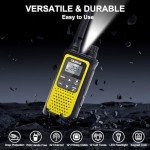 4 Pack Long Range Rechargeable Walkie Talkies