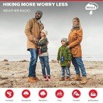 Rechargeable Walkie Talkies with SOS and Weather Alert