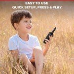 Rechargeable Walkie Talkies with SOS and Weather Alert