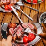 Odoland 29-Piece Camping Utensil Set for 4