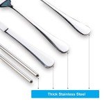 Portable 5-Piece Stainless Steel Utensil Set